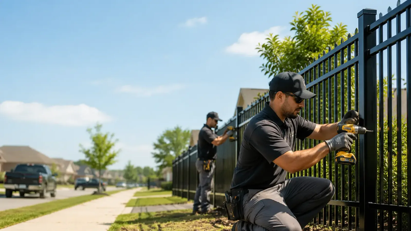 Metal Fence Installation in Oakboro, NC